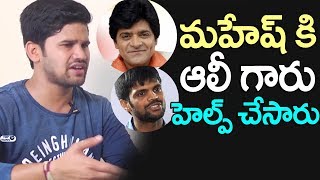 Watch Artist Santhosh Reveals Greatness of Comedian Ali | Mahesh Achanta, Jabardasth Santhosh Video