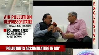 Watch Central govt had forewarned the States of the worsening air pollution situation : Dr. Harsh Vardhan Video