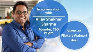 Watch Paytm's Vijay Shekhar Sharma on Flipkart-Walmart deal | Economic Times Video