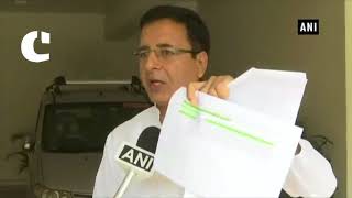 Watch Randeep Surjewala: â€œI urge EC to register case against BJP candidate, Prakash Javadekarâ€ Video