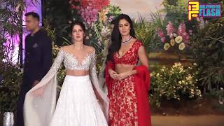 Watch Katrina Kaif With Sister Isebella Kaif At Sonam Kapoor Reception Party Video