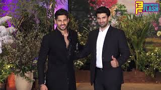 Watch Siddharth Malhotra & Aaditya Roy Kapoor At Sonam Kapoor Reception Party Video