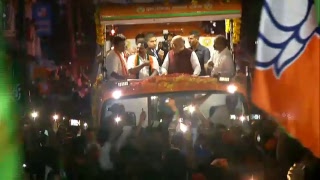 Watch Shri Amit Shah's road show in Shanthinagar Constituency Bengaluru, Karnataka : 09.05.2018 Video