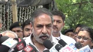 Watch Anand Sharma addresses media after meeting with EC on Fake Voter Scandal Video
