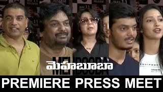 Watch Mehabooba Movie Premiere Press Meet | Aakash Puri, Neha Shetty Video