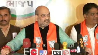 Watch Shri Amit Shah's briefing to the media in Gujarat Video