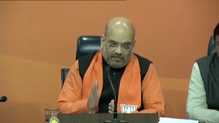 Watch Press Conference by Shri Amit Shah at BJP Central Office, New Delhi Video