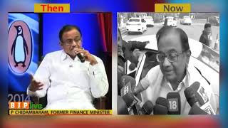 Watch Congress's doublespeak on 2G scam. Watch the classic volte-face by P Chidambaram! Video
