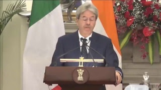 Watch Exchange of Agreements & Press Statements: State Visit of Prime Minister of Italy to India Video