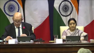 Watch Press Statement: Visit of Minister for Europe and Foreign Affairs of France to India Video