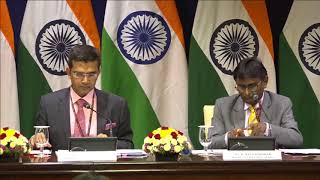 Watch Briefing on the visit of Israel's PM to India & weekly media briefing by the Official Spokesperson Video