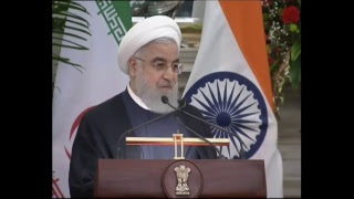 Watch Exchange Agreements, Press statements & Postal Stamp release: Visit of President of Iran to India Video