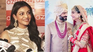 Watch Kajal Agarwal Reaction On Sonam Kapoor Wedding Video