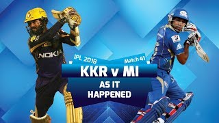 Watch IPL 2018: Match 41, KKR vs MI: Review Video