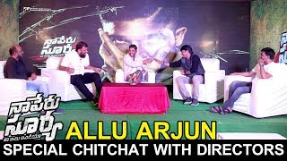 Watch Allu Arjun Special Chitchat With Directors | Naa Peru Surya Naa Illu India Team Special Interview Video