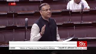 Watch Shri Jayant Sinha's speech on the 'Motion of Thanks to the Presidentâ€™s address' in Rajya Sabha Video