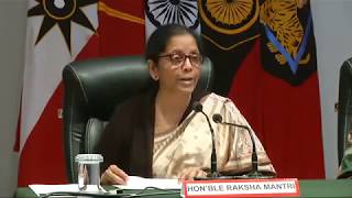 Watch Defence Minister Nirmala Sitharaman's press conference over security situation in Jammu Video
