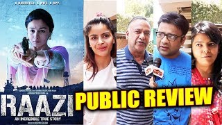 Watch Raazi PUBLIC REVIEW | First Day First Show | Alia Bhatt, Vicky Kaushal Video