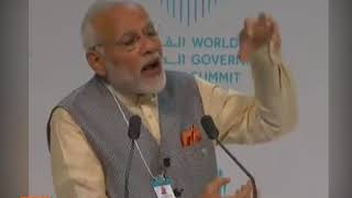 Watch We must use technology as a means to development, not destruction : PM Modi, UAE, 11.02.2018 Video