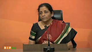 Watch Smt. Nirmala Sitharaman explains how Gitanjali gems was given favour by the then UPA government. Video