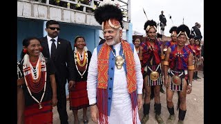 Watch PM Shri Narendra Modi's speech at public meeting in Tuensang, Nagaland : 22.02.2018 Video