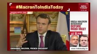 Watch Rafale Deal is a very good agreement for Indiaâ€™s security : French President Video