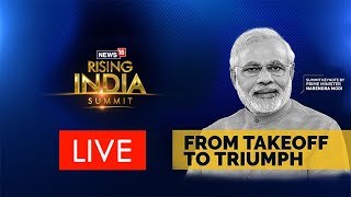 Watch PM Modi inaugurates News18's Rising India Summit Video