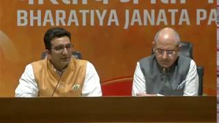 Watch Joint Press Conference by Shri Nalin Kohli and Shri Gaurav Bhatia at BJP HQ. Video