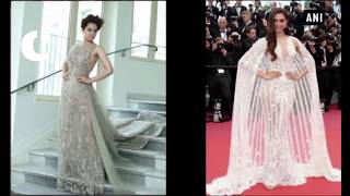 Watch Deepika, Kangana, Huma grace red carpet of Cannes 2018 Video