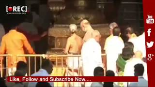 Watch BJP President Amit Shah Visits Tirumala | TDP Leaders Protest Against Amit Shah At Tirumala Video