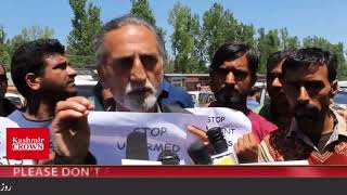 Watch Gulmarg Development Committee Staged Protest Against Civilian Killings Video