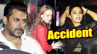 Watch Iulia Vantur BREAKS UP With Salman, Jacqueline Meets With An ACCIDENT After Salman's Race 3 PARTY Video