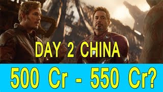 Watch Avengers Infinity War Collection Prediction Day 2 In CHINA I Will It Cross 1000 Crores? Video