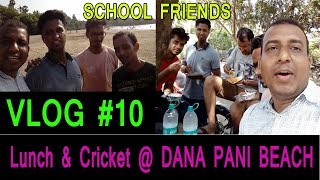 Watch VLOG 10 I Lunch And CRICKET With School Friends AT DANA PANI Beach AKSA Beach Video