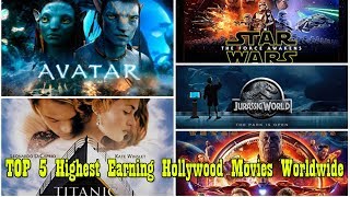 Watch Top 5 Highest Worldwide Earning Hollywood Movies Video
