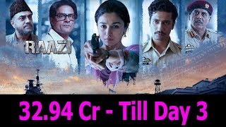 Watch Raazi Box Office Collection Day 3 Video