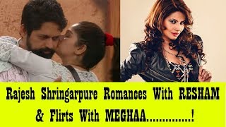 Watch Rajesh Shringarpure Romances With Resham And Flirts With Megha In Bigg Boss Marathi! Video
