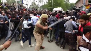 Watch Six injured after police use force against protesting SSA teachers Video