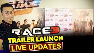 Watch RACE 3 TRAILER LAUNCH | STAGE READY For Sikander Salman Khan Video