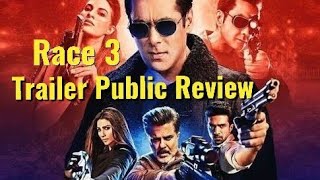 Watch Race 3 Trailer | Public Review | Salman Khan, Jacqueline Fernande, Daisy, Anil Kapoor, Bobby, Saqib Video