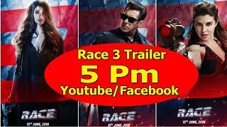 Watch Race 3 Trailer Will Release On Social Media At 5 Pm Video