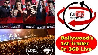 Watch Race 3 Trailer will be 1st Bollywood Trailer to launch through 360 LIVE Video Video
