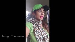 Watch Sri Reddy Live talk Video