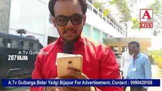 Watch Live From Gulbarga University Karnataka Assembliy Election Results A.Tv News 15-5-2018 Video