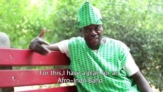 Watch Kenny the drummer with dreams of forming an Indo African Band Video