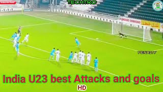 Watch India ???????? U23 Best Attacks and Goals ||AFC QUALIFIERS ||HD Video