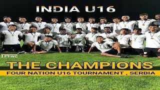 Watch India U16 Vs  Tajikistan U16  ||  4-2  INDIA U-16s CROWNED CHAMPIONS OF FOUR-NATION TOURNAMENT || Video