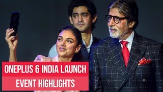 Watch OnePlus 6 India launch: Watch event highlights | ETPanache Video