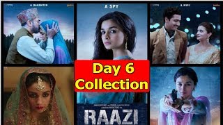 Watch Raazi Movie Box Office Collection Day 6 Video