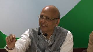 Watch AICC Press Briefing by Abhishek Singhvi on Supreme Court's floor test order in Karnataka Assembly Video